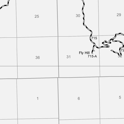 Nez Perce-Clearwater NF - Upper North Fork MVUM 2020 (Hold) Preview 2