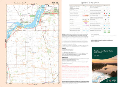 Riverland and Murray Mallee Map 182A Preview 1