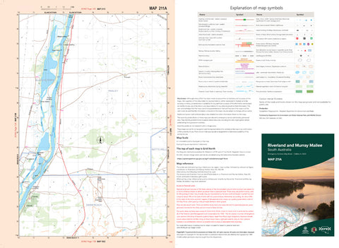 Riverland and Murray Mallee Map 211A Preview 1