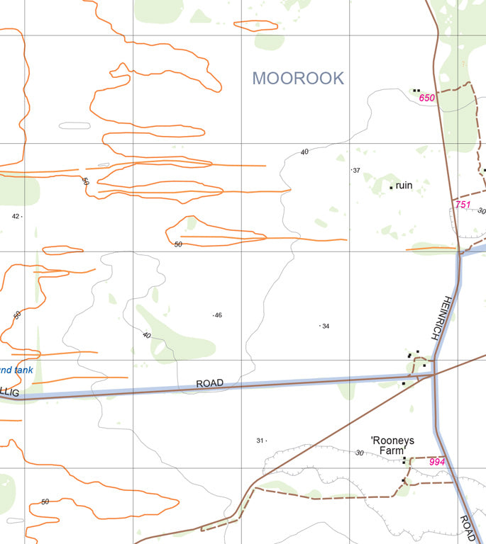 Map Rivellan Riverland and Murray Mallee Map 214C by Mapland - Department for ...