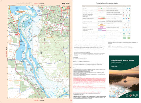 Riverland and Murray Mallee Map 214D Preview 1