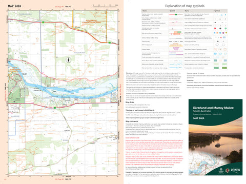Riverland and Murray Mallee Map 242A Preview 1
