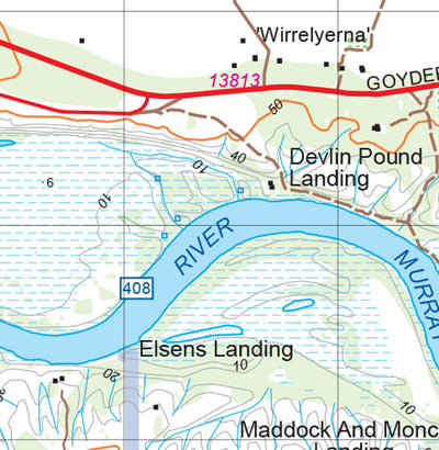 Riverland and Murray Mallee Map 242B Preview 3