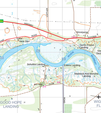 Riverland and Murray Mallee Map 242B Preview 2