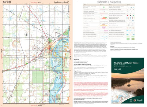 Riverland and Murray mallee Map 240C Preview 1