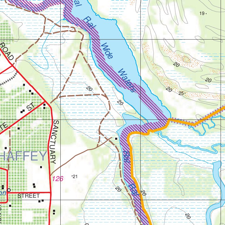 Map Rivellan Riverland and Murray Mallee Map 245C by Mapland - Department for ...