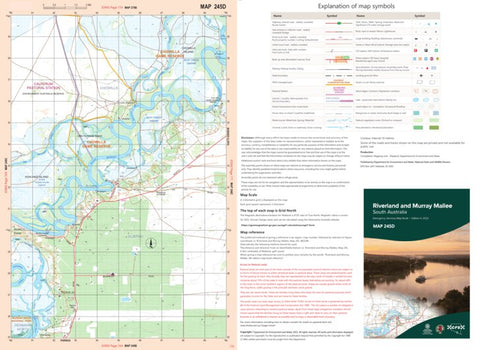 Riverland and Murray Mallee Map 245D Preview 1