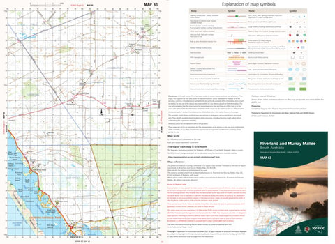 Riverland and Murray Mallee Map 63 Preview 1