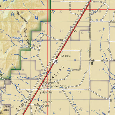 Coronado National Forest, Douglas Ranger District (Chiricahua and Peloncillo Mountains) Preview 2