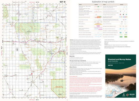 Riverland and Murray Mallee Map 86 Preview 1