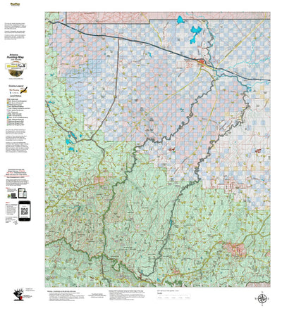 AZ Unit 4A Land Ownership Map Preview 1