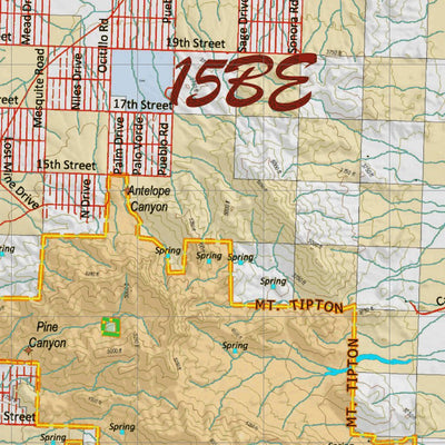 AZ Unit 15BE Land Ownership Map Preview 2