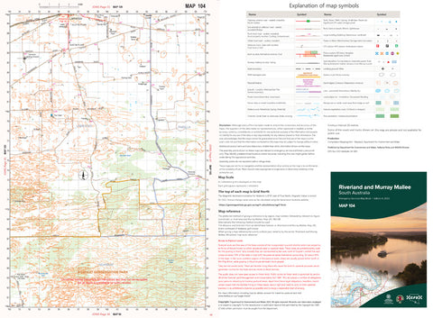 Riverland and Murray Mallee Map 104 Preview 1