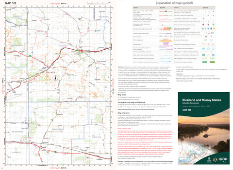 Riverland and Murray Mallee Map 125 Preview 1