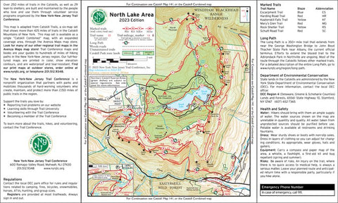 Catskill (North Lake - Map 140) : 2023 : Trail Conference Preview 1