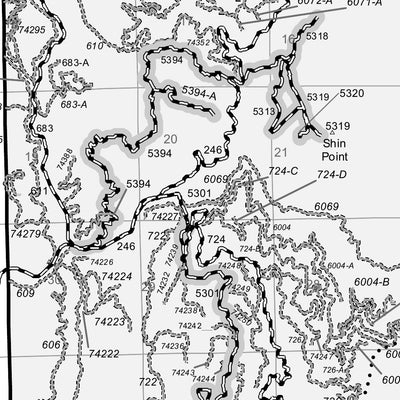 Nez Perce-Clearwater NF - Isabella Sheep Mountain MVUM 2020 Preview 3