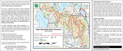 Morris County Highlands (High Mountain - Map 128) : 2023 : Trail Conference Preview 1