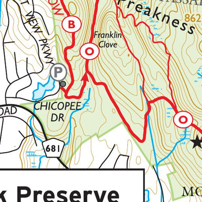 Morris County Highlands (High Mountain - Map 128) : 2023 : Trail Conference Preview 2