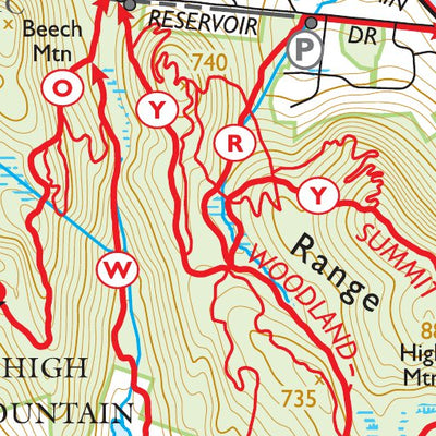 Morris County Highlands (High Mountain - Map 128) : 2023 : Trail Conference Preview 3