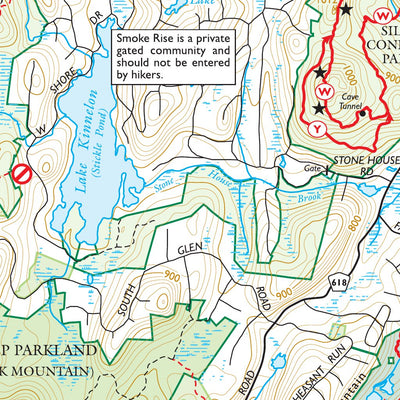 Morris County Highlands (East - Map 125) : 2023 : Trail Conference Preview 2