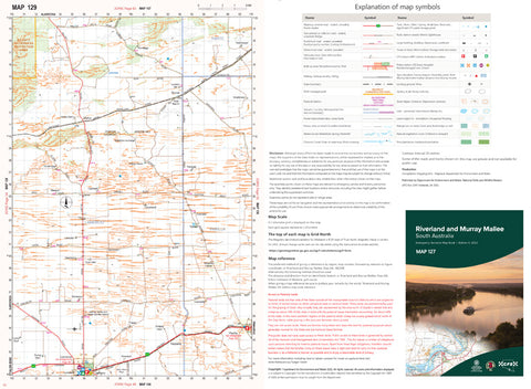 Riverland and Murray Mallee Map 129 Preview 1