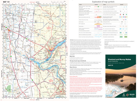 Riverland and Murray Mallee Map 151 Preview 1