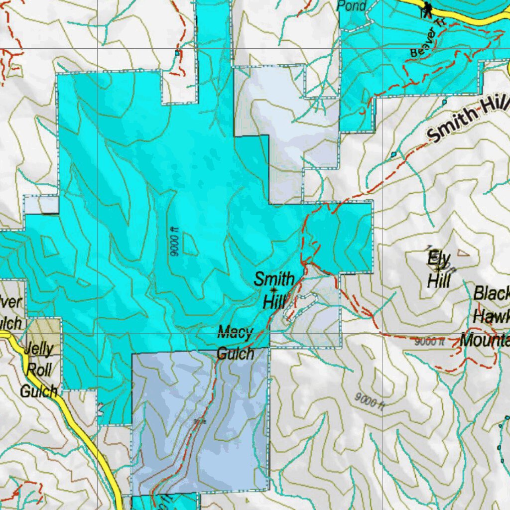 Co Unit 38 Land Ownership Map by HuntData LLC | Avenza Maps