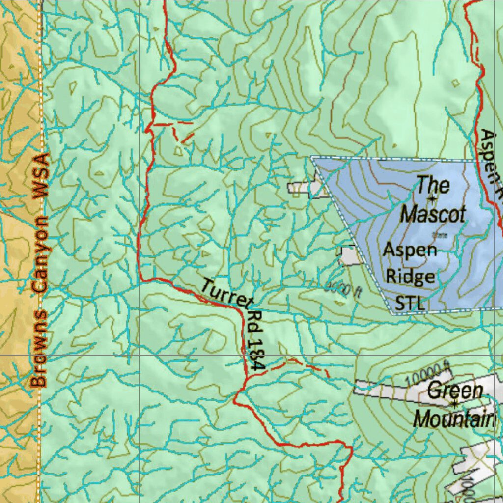 Co Unit 57 Land Ownership Map by HuntData LLC | Avenza Maps