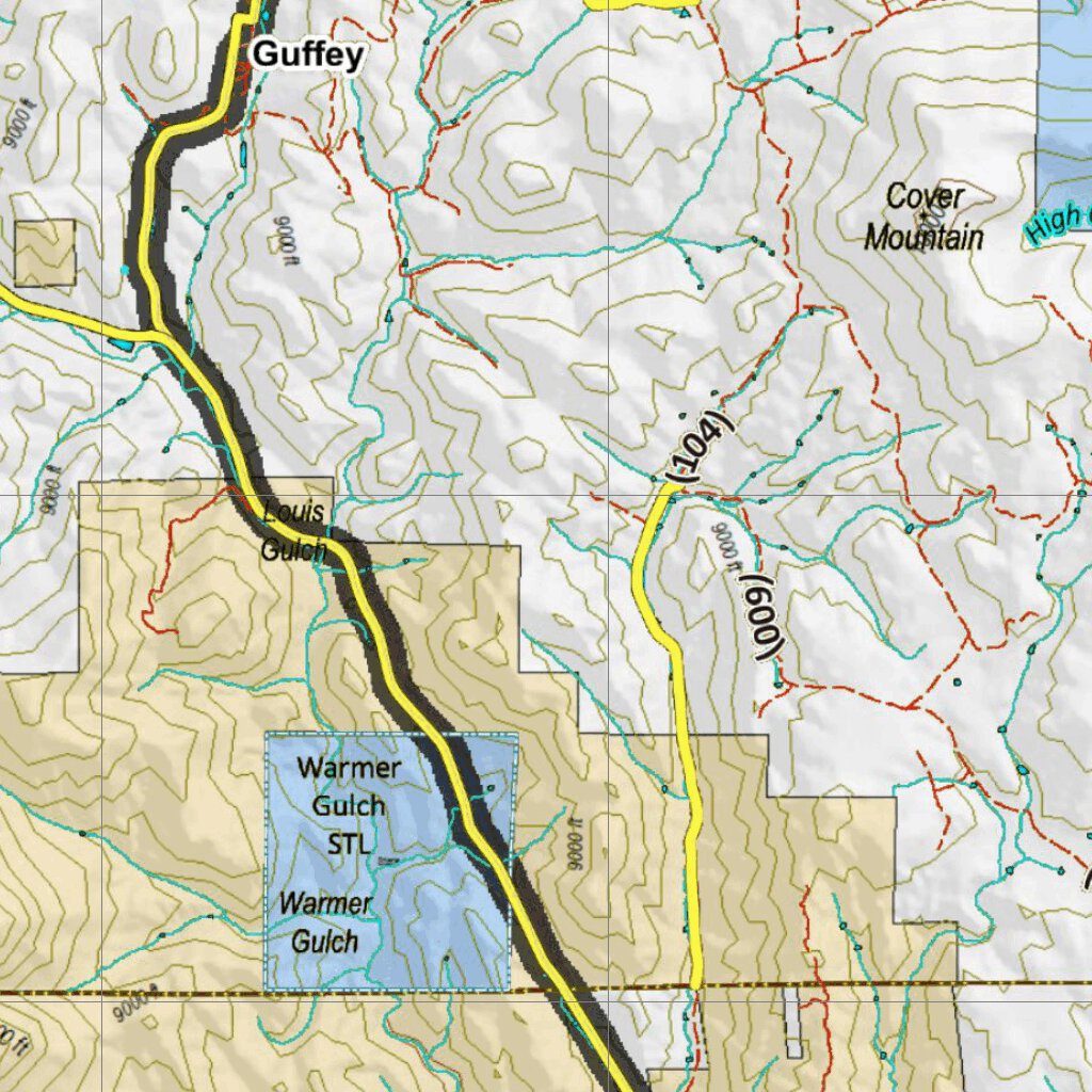 Co Unit 581 Land Ownership Map by HuntData LLC | Avenza Maps