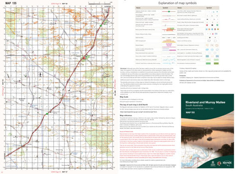 Riverland and Murray Mallee Map 155 Preview 1