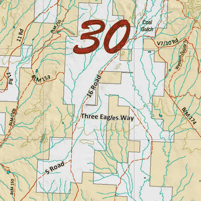 Co Unit 30 Land Ownership Map Preview 2