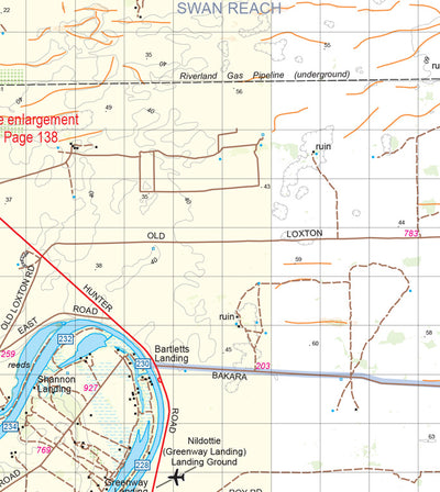 Riverland and Murray Mallee Map 182 Preview 2