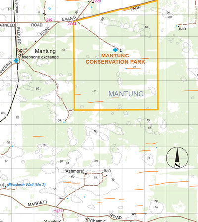 Riverland and Murray Mallee Map 184 Preview 2