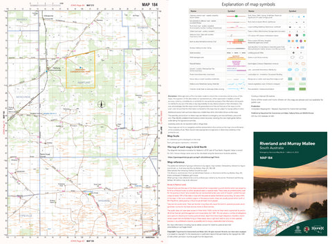 Riverland and Murray Mallee Map 184 Preview 1