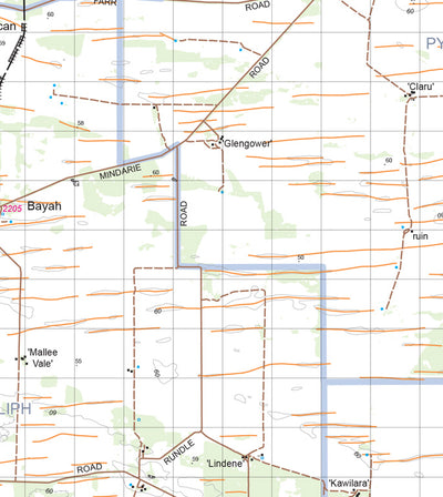 Riverland and Murray Mallee Map 185 Preview 2