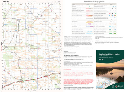 Riverland and Murray Mallee Map 185 Preview 1