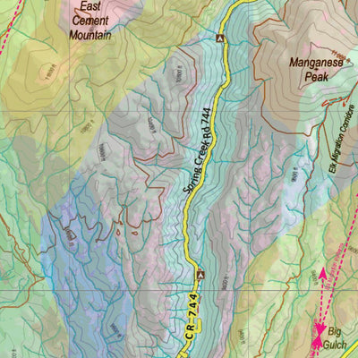 Co Unit 55 Elk Concentration Map Preview 2