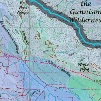 Co Unit 64 Elk Concentration Map Preview 2