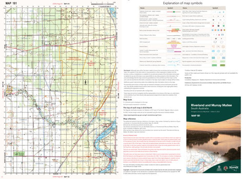 Riverland and Murray Mallee Map 181 Preview 1