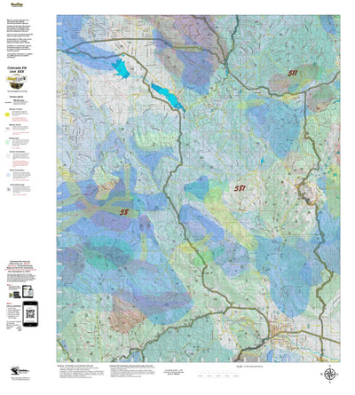 Co Unit 581 Elk Concentration Map Preview 1
