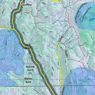 Co Unit 581 Elk Concentration Map Preview 2
