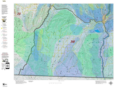 Co Unit 741 Elk Concentration Map Preview 1