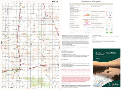 Riverland and Murray Mallee Map 186 Preview 1