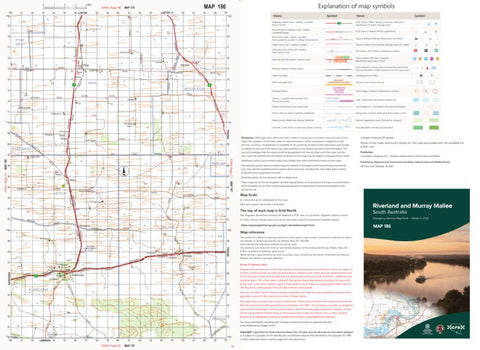 Riverland and Murray Mallee Map 186 Preview 1