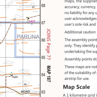 Riverland and Murray Mallee Map 186 Preview 2