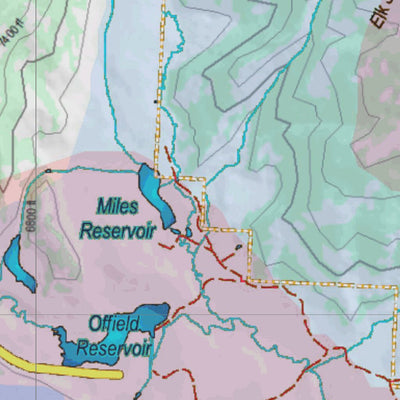 Co Unit 1 Elk Summer, Winter Concentrations and Migration Routes Preview 2