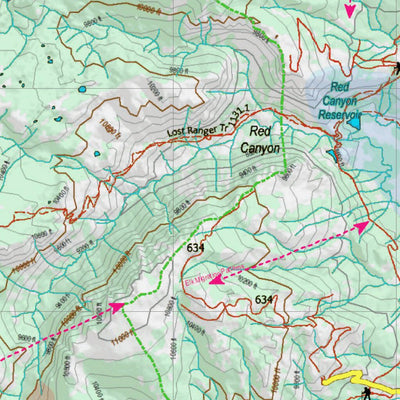 Co Unit 14 Elk Summer, Winter Concentrations and Migration Routes Preview 3