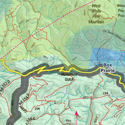 Co Unit 19 Elk Summer, Winter Concentrations and Migration Routes Preview 2