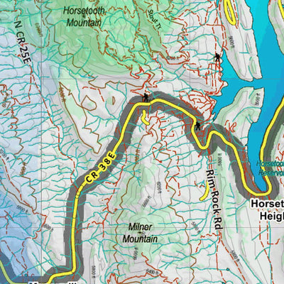 Co Unit 19 Elk Summer, Winter Concentrations and Migration Routes Preview 3