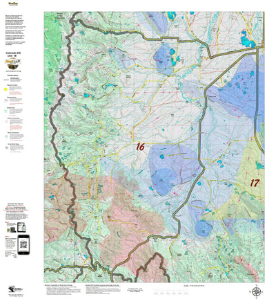 Co Unit 16 Elk Summer, Winter Concentrations and Migration Routes Preview 1